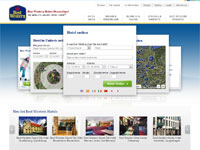 Screenshot BestWestern.de