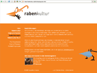 Screenshot von rabenkultur.de