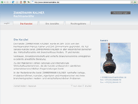 Screenshot von zimmermannkaliner.de